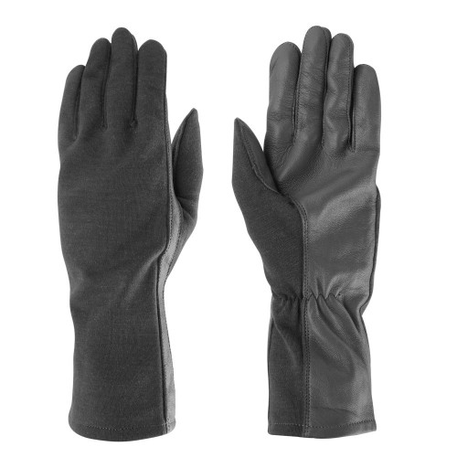 Mil-Tec - Rękawice Nomexowe Pilot - Czarny - 12523002-1 62126 