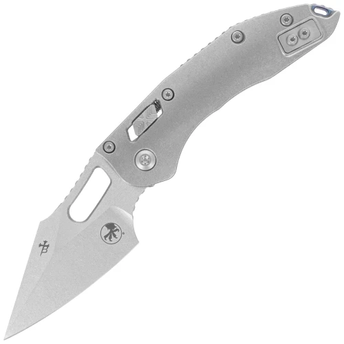 Nóż składany Microtech Marfione Select Stitch Ram-Lok S/E Titanium, Double Vapor Blast HW, Stonewashed M390MK by Borka Blades and Tony Marfione (169RL-10MS2)-1 62133 