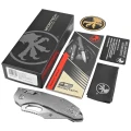 Nóż składany Microtech Marfione Select Stitch Ram-Lok S/E Titanium, Double Vapor Blast HW, Stonewashed M390MK by Borka Blades and Tony Marfione (169RL-10MS2)-3 62133 