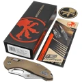 Nóż składany Microtech Stitch Ram-Lok S/E Tan Fluted G10, Stonewashed M390MK by Borka Blades and Tony Marfione (169RL-10FLGTTA)-3 62136 