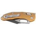 Nóż składany Microtech Stitch Ram-Lok S/E Fluted Tan Aluminium, Black M390MK by Borka Blades and Tony Marfione (169RL-1FLTA)-2 62141 