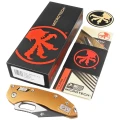 Nóż składany Microtech Stitch Ram-Lok S/E Fluted Tan Aluminium, Black M390MK by Borka Blades and Tony Marfione (169RL-1FLTA)-3 62141 