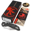 Nóż składany Microtech Stitch Ram-Lok S/E Black Fluted G10, Stonewashed P/S M390MK by Borka Blades and Tony Marfione (169RL-11FLGTBK)-3 62142 