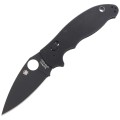 Nóż składany Spyderco Manix 2 G-10 Black / Black Blade (C101GPBBK2)-1 62167 