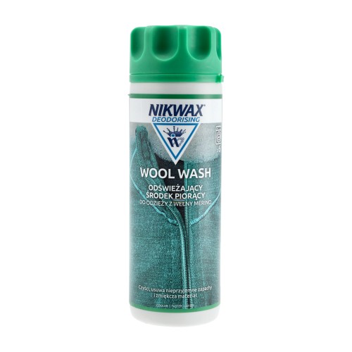 Nikwax Wool Wash płyn do prania wełnianej bielizny termoaktywnej 300 ml- 62257 