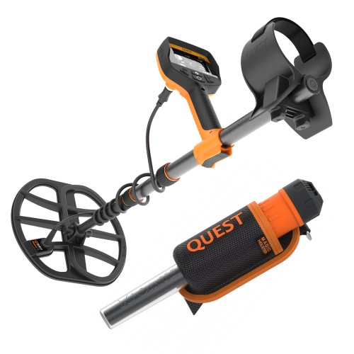 Wykrywacz metali Quest V80 + Xpointer Max z magiczną kaburą- 62260 