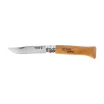 Nóż składany Opinel 8 carbon buk w blistrze EDC 