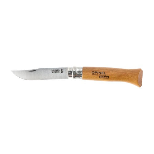 Nóż składany Opinel 8 carbon buk w blistrze- 62273 