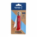 Nóż Opinel Inox Origins 001981 czerwony w blistrze-4 62276 