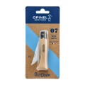 Nóż składany Opinel 7 inox buk w blistrze-5 62288 