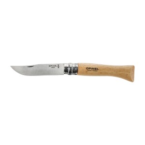 Nóż składany Opinel 9 inox buk w blistrze 