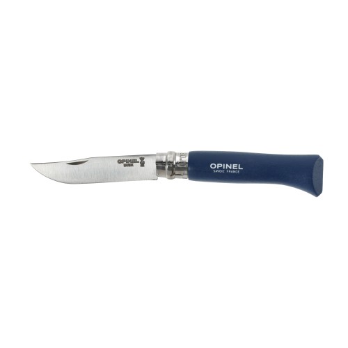 Nóż Opinel Colorama 08 inox grab ciemnoniebieski w blistrze- 62291 