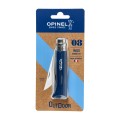 Nóż Opinel Colorama 08 inox grab ciemnoniebieski w blistrze-5 62291 