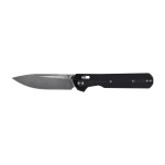 Nóż składany KNIVESPL The First CPM MagnaCut, czarne G10, Stonewashed/Satin EDC 
