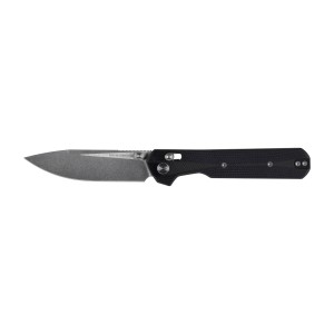 Nóż składany KNIVESPL The First CPM MagnaCut, czarne G10, Stonewashed/Satin EDC 