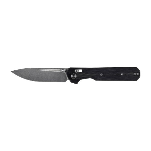 Nóż składany KNIVESPL The First CPM MagnaCut, czarne G10, Stonewashed/Satin- 62305 