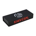Nóż składany KNIVESPL The First CPM MagnaCut, niebieskie G10, Stonewashed/Satin-7 62307 