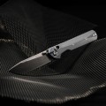 Nóż składany KNIVESPL The First CPM MagnaCut, niebieskie G10, Stonewashed/Satin-9 62307 