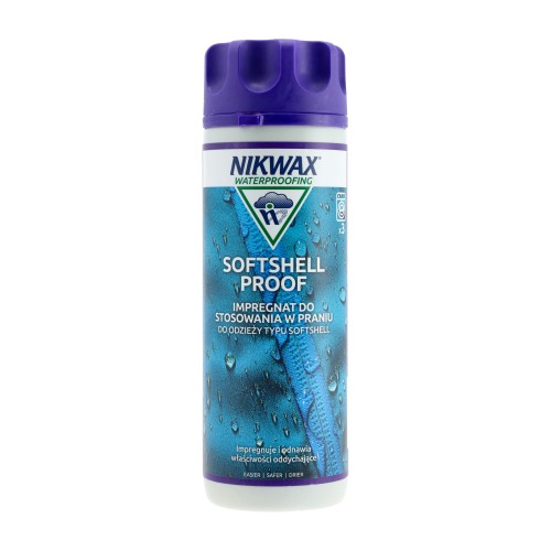 Nikwax SoftShell Proof Wash-In impregnat 300 ml- 62336 