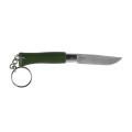 Nóż składany Opinel Colorama 04 brelok inox grab khaki-1 62337 