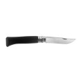 Nóż Opinel Colorama 08 inox grab brązowy w blistrze-1 62339 
