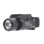 Mactronic - Taktyczna latarka na pistolet Hussar - 14985 cd - Czarna - THG0010