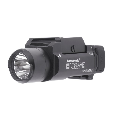 Mactronic - Taktyczna latarka na pistolet Hussar - 14985 cd - Czarna - THG0010-1 62347 