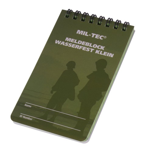 Mil-Tec - Notes wodoodporny - All Weather Notebook  - 50 kartek - 130 x 80 mm - 15981001-1 62371 
