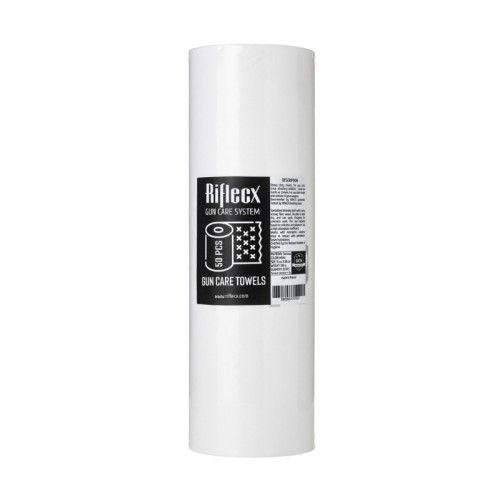 RifleCX - Czyściwo Gun Care Towels - Sontara - 31 x 38 cm - 50 sztuk - 70732-1 62379 