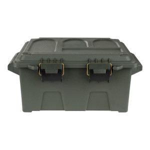 Fosco Industries - Skrzynia amunicyjna Utility Ammo Box Large - 28 L - Polimer - Zielony - 465205