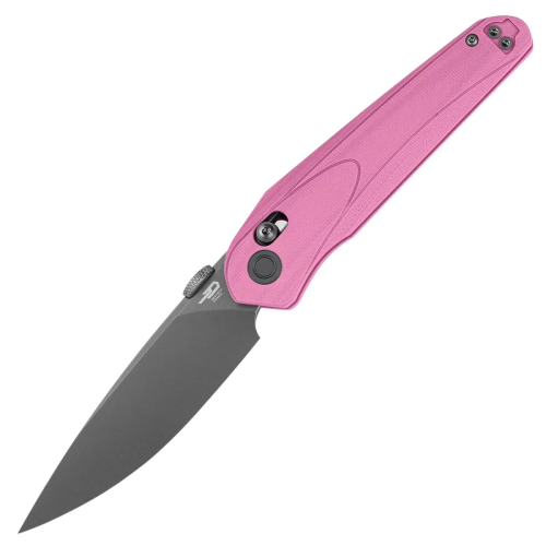 Nóż składany Bestech Mothus Pink G10, Grey PVD 14C28N by Kombou (BG67E)-1 62398 