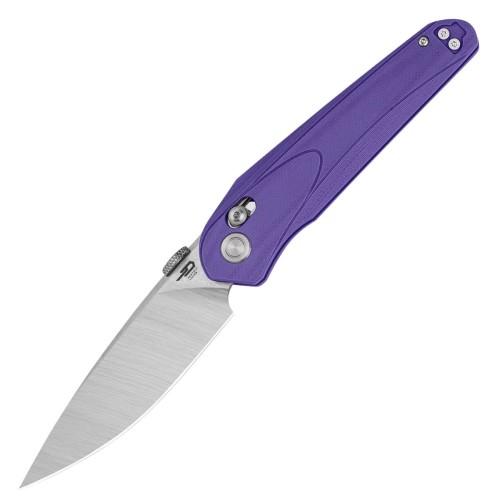 Nóż składany Bestech Mothus Purple G10, Stonewashed / Satin 14C28N by Kombou (BG67C)-1 62400 