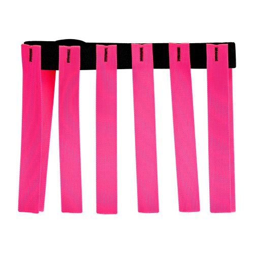 Obroża na polowania zbiorowe 4wild fladry 38-52 cm różowa- 62470 