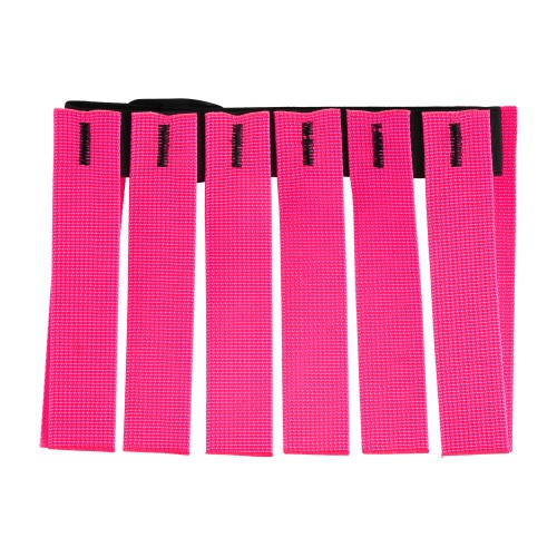 Obroża na polowania zbiorowe 4wild fladry 24-36 cm różowa- 62471 