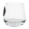 Szklanki do whisky Golden Fox Luna Fox Silver zdobione odlewanym elementem 2 szt.-2 62693 