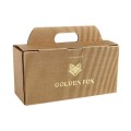 Szklanki do whisky Golden Fox Luna Fox Silver zdobione odlewanym elementem 2 szt.-3 62693 