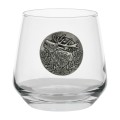 Szklanki do whisky Golden Fox Diamond Deer Gold zdobione odlewanym elementem 2 szt.-1 62695 