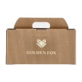 Szklanki do whisky Golden Fox Diamond Deer Gold zdobione odlewanym elementem 2 szt.-3 62695 