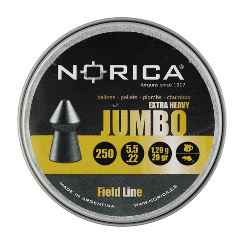 Śrut Norica Jumbo Extra Heavy 5,5 mm 250 szt.- 62700 