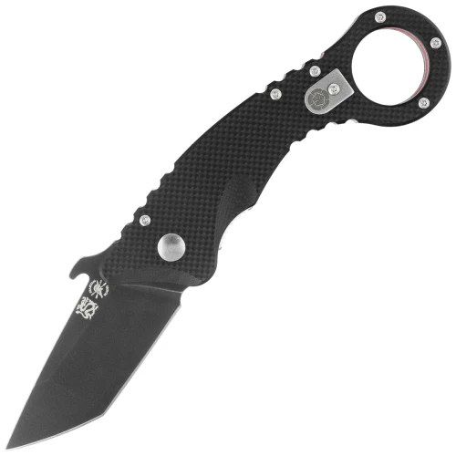 Nóż składany Spartan Blades Ronin Shoto Karambit Black G10, Black TiN CPM 154CM by Tu Lam (SFBL9BK)-1 62728 