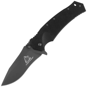 Nóż składany Fox M1 Black G10/Titanium, Black DLC N690Co by Rob Walker (CED-01)