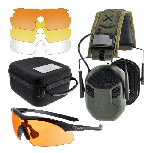 Zestaw Wiley X Vapor Comm Shooting Range Kit 3553SRK- 62888 