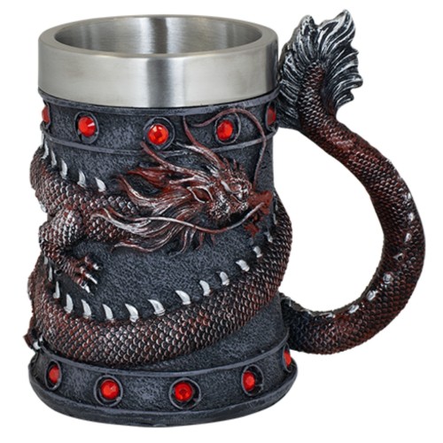 Kufel Tole 10 Imperial Dragon Grey/Red, Resin-Steel (39804)-1 62919 