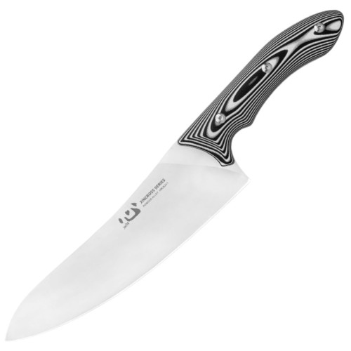 Nóż kuchenny Xin Cutlery XinCross 8.3'' Chef, Black/White G10, Satin Special Powder Alloy (XC110)-1 62935 