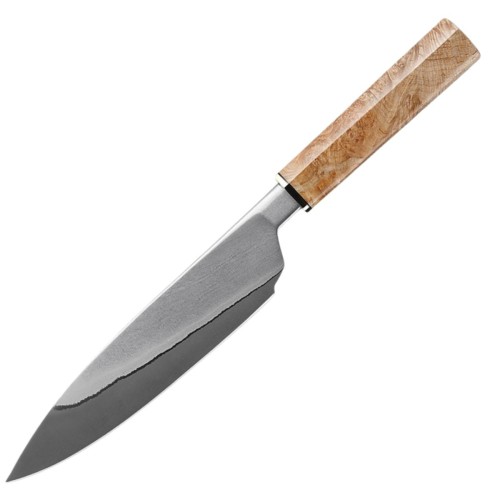 Nóż kuchenny Xin Cutlery XinCraft 8'' Chef, Stabilized Maple Burl, Acid-Etched 440C (XC137)-1 62936 