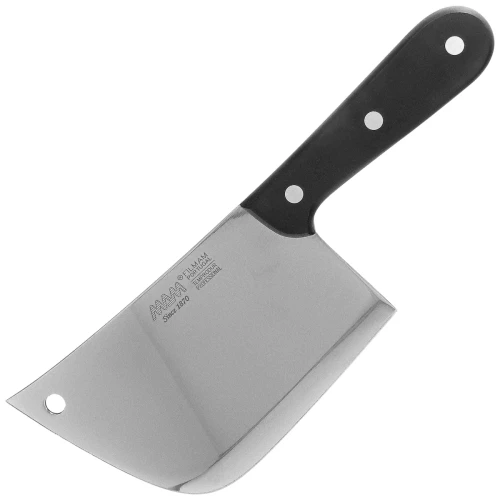 Tasak kuchenny MAM Cleaver Black Polymer, Polished X39Cr13 (710)-1 62943 