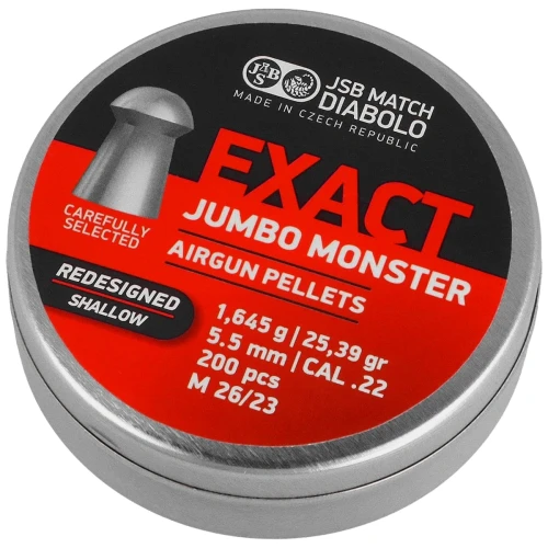 Śrut JSB Jumbo Monster Redesigned Shallow 5.52 mm, 200 szt. (546189-200)-1 62964 