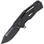 Nóż składany K25 RK-25006 Black G10, Black Titanium 7Cr17Mov EDC 