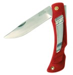 Nóż składany Mikov Crocodile Red ABS, Mirror 420 (243-NH-1 CLIP/RED)