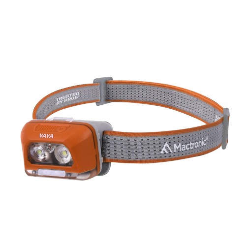 Mactronic - Latarka czołowa VAYA - 480 lm - Dual Source System - Pomarańczowa - AHL0091-1 62981 